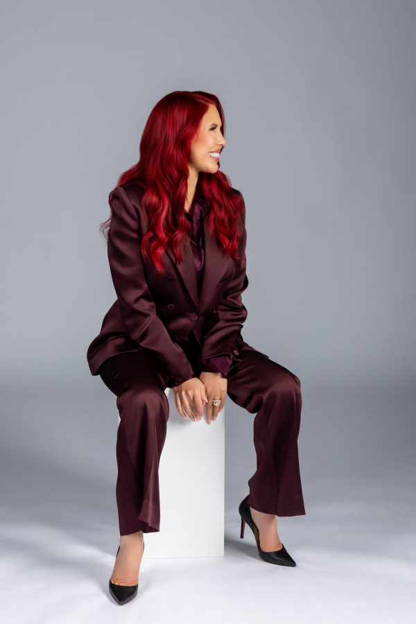 Dr. Stacie Stephenson seated portrait